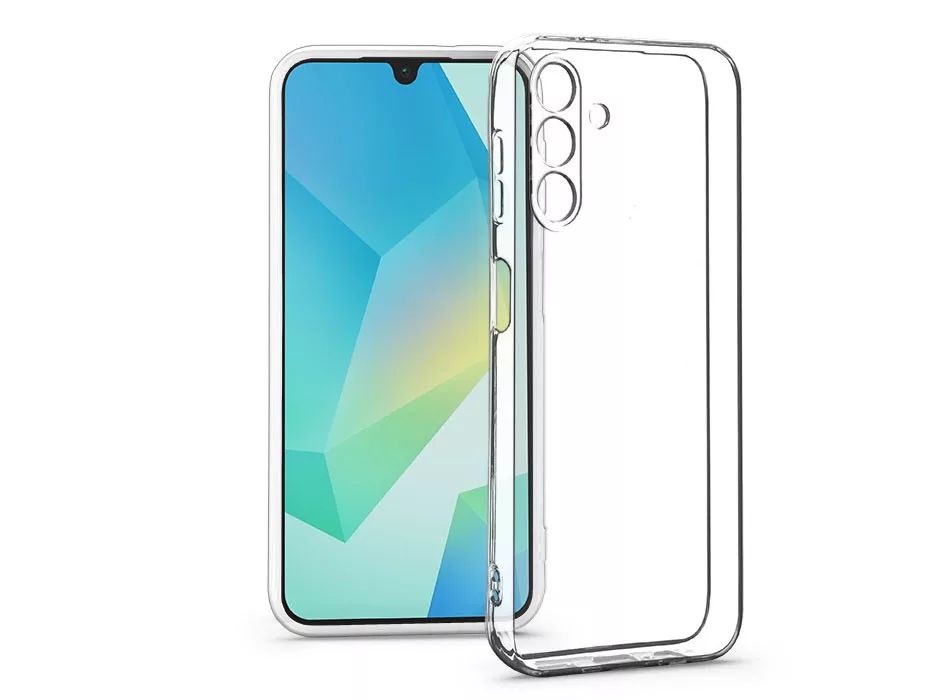 Haffner HF330636 Samsung SM-A165 Galaxy A16 5G Clear Case Box kameravédős átlátszó szilikon tok