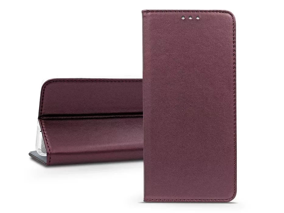 Haffner HF337062 Samsung SM-S937 Galaxy S25 Smart Magneto Book Flip bordó oldalra nyíló tok