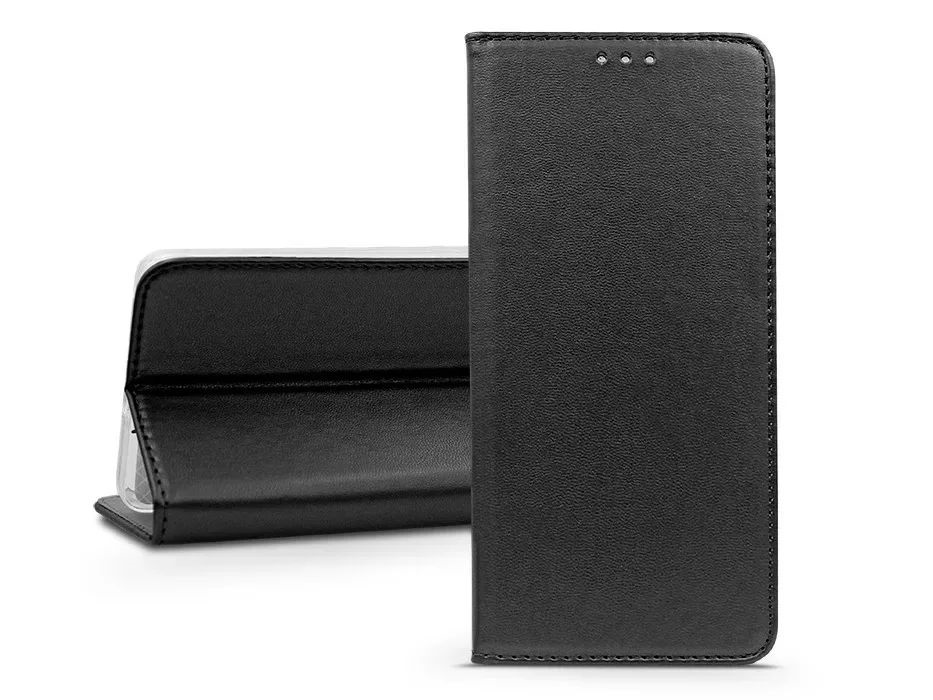 Haffner HF337086 Samsung SM-S936 Galaxy S25+ Smart Magneto Book Flip fekete oldalra nyíló tok