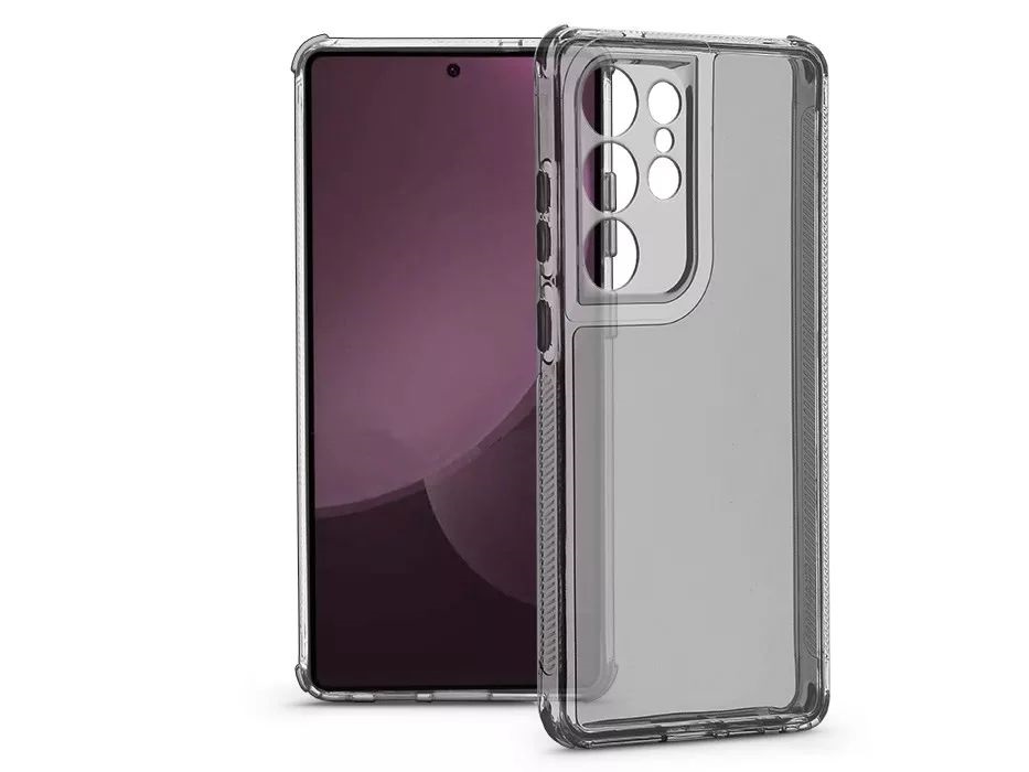 Haffner HF341571 Samsung SM-S938 Galaxy S25 Ultra Matrix Clear kameravédős átlátszó szilikon tok