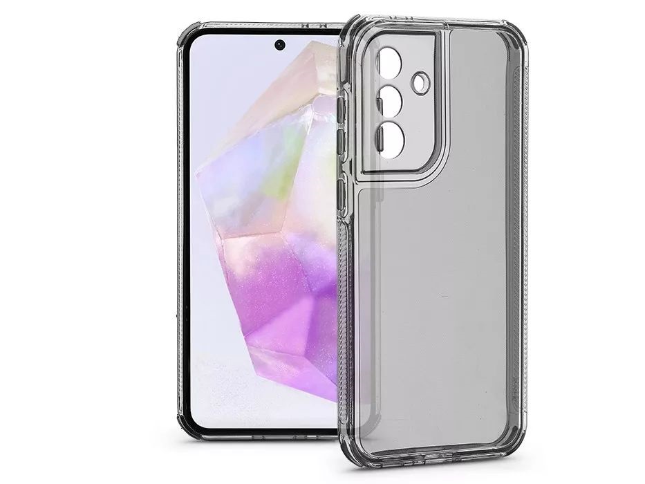 Haffner HF354960 Samsung SM-A366 Galaxy A36 5G Matrix Clear kameravédős átlátszó szilikon tok