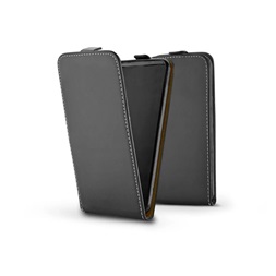 Haffner HF366512 Xiaomi Redmi Note 14 Pro 5G/Note 14 Pro+ 5G Slim Flexi Flip fekete lefelé nyíló tok