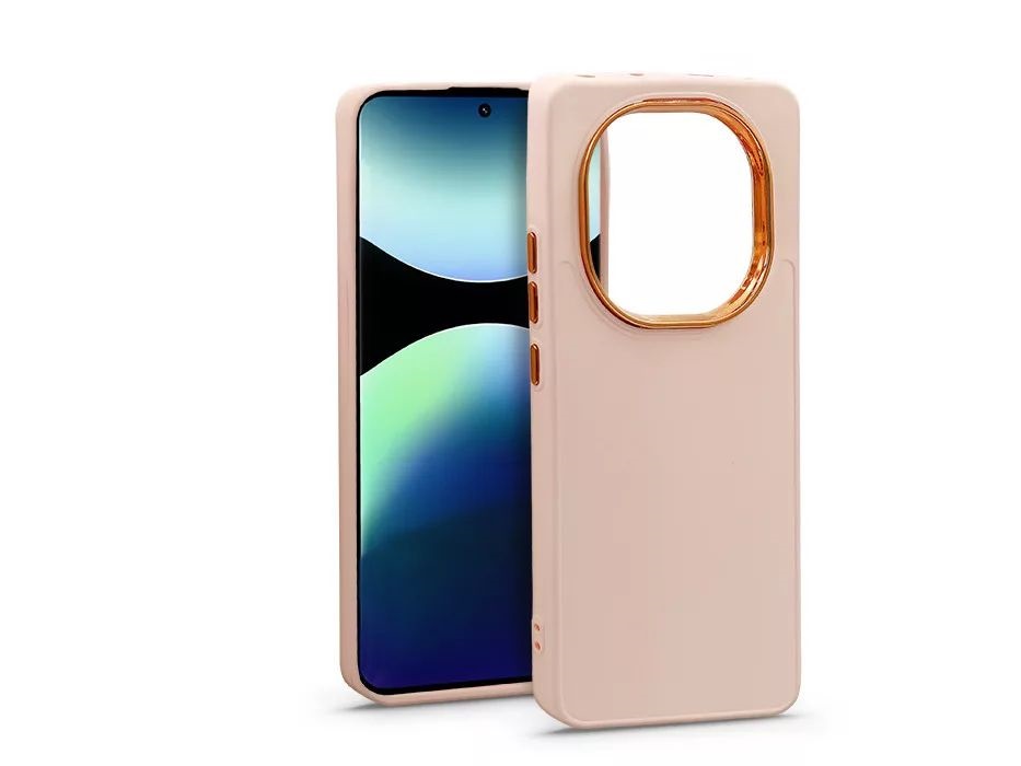 Haffner HF371547 Xiaomi Redmi Note 14 Pro 5G/Note 14 Pro+ 5G Frame pink szilikon tok