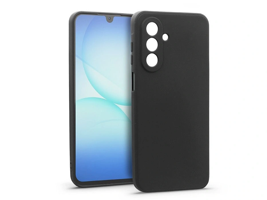 Haffner HF422577 Samsung SM-A175/SM-A176 Galaxy A17 4G/5G Matt szilikon fekete tok
