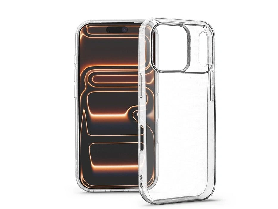 Haffner HF450723 Apple iPhone 17 Pro Max Clear Case átlátszó szilikon tok