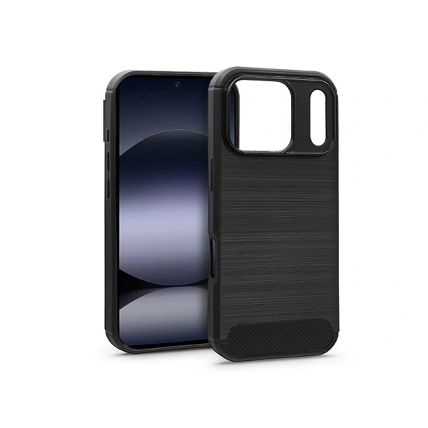 Haffner HF554174 Apple iPhone 17 Pro Carbon szilikon fekete tok