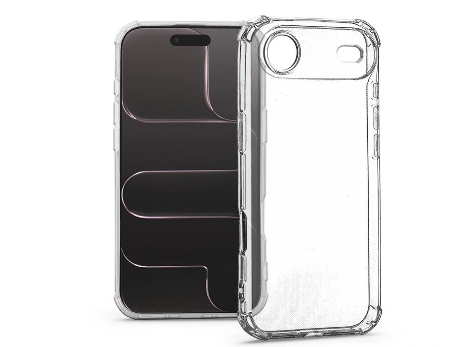 Haffner HF565194 Apple iPhone Air Anti Shock kamervédős átlátszó szilikon tok