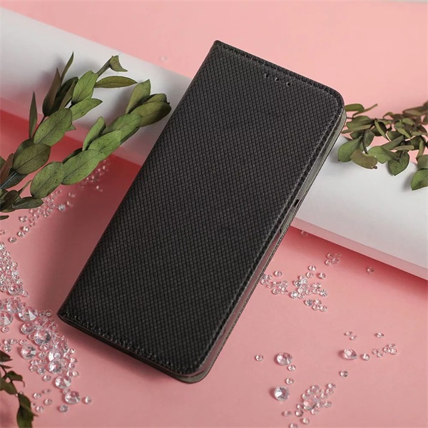 Haffner HF944658 Xiaomi Redmi Note 14 Pro 5G/Note 14 Pro+ 5G S-Book Flip fekete oldalra nyíló tok