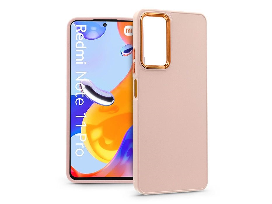 Haffner PT-6706 Xiaomi Redmi Note 11 Pro/11 Pro 5G pink szilikon hátlap