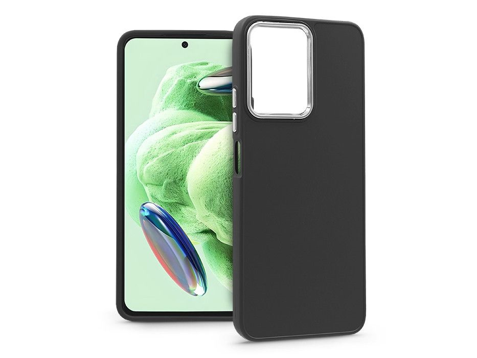 Haffner PT-6755 Xiaomi Redmi Note 12 5G/Poco X5 5G fekete szilikon hátlap