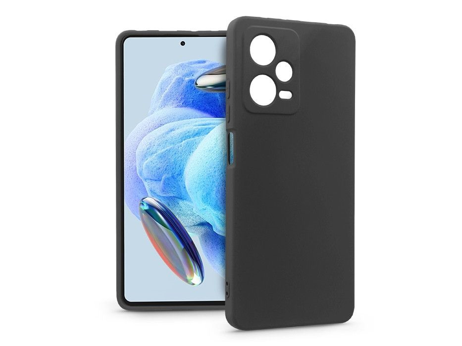 Haffner PT-6772 Xiaomi Redmi Note 12 Pro 5G/Poco X5 Pro 5G fekete szilikon hátlap