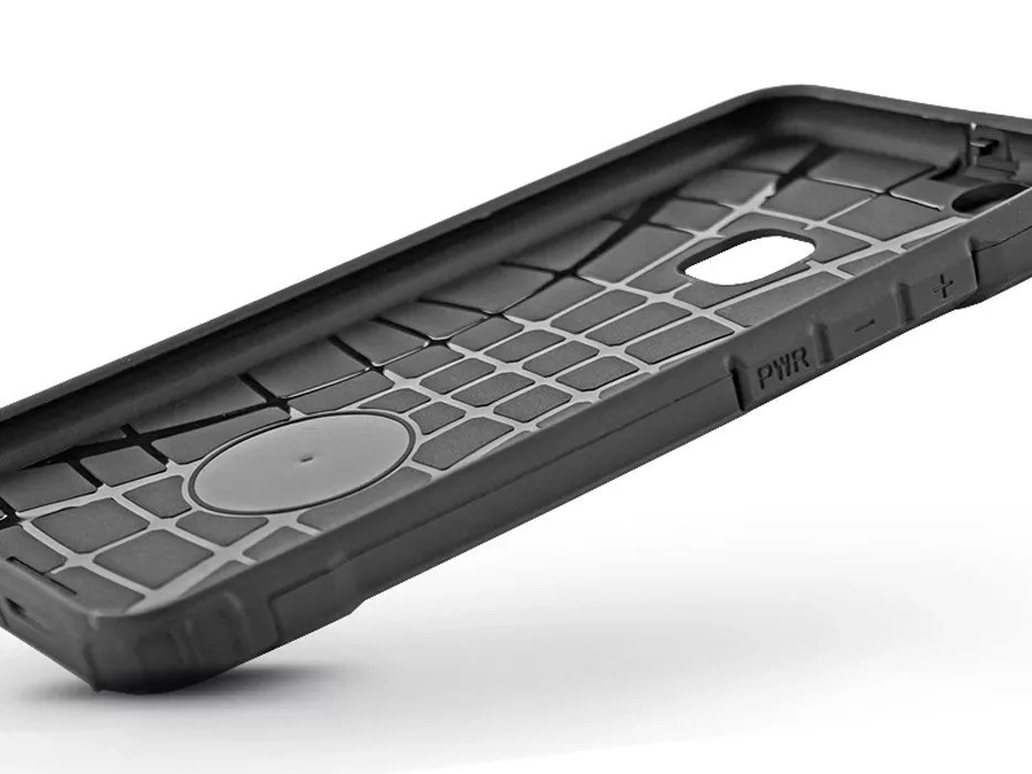Haffner PT-6854 Apple iPhone 15 Plus Armor fekete ütésálló hátlap