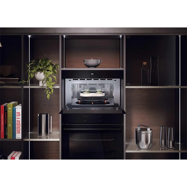 Haier H38DMWID46NB 900W 34L fekete beépíthető mikrohullámú sütő