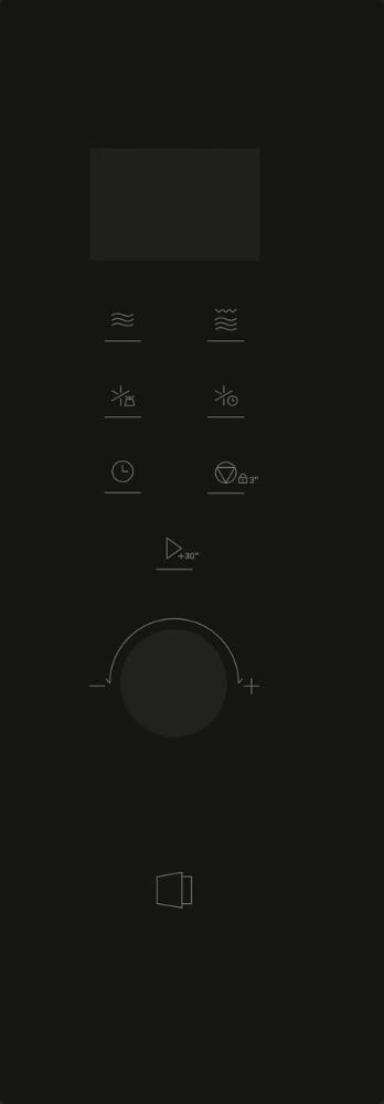 Haier H38FMWID627N 900W 25L fekete beépíthető mikrohullámú sütő