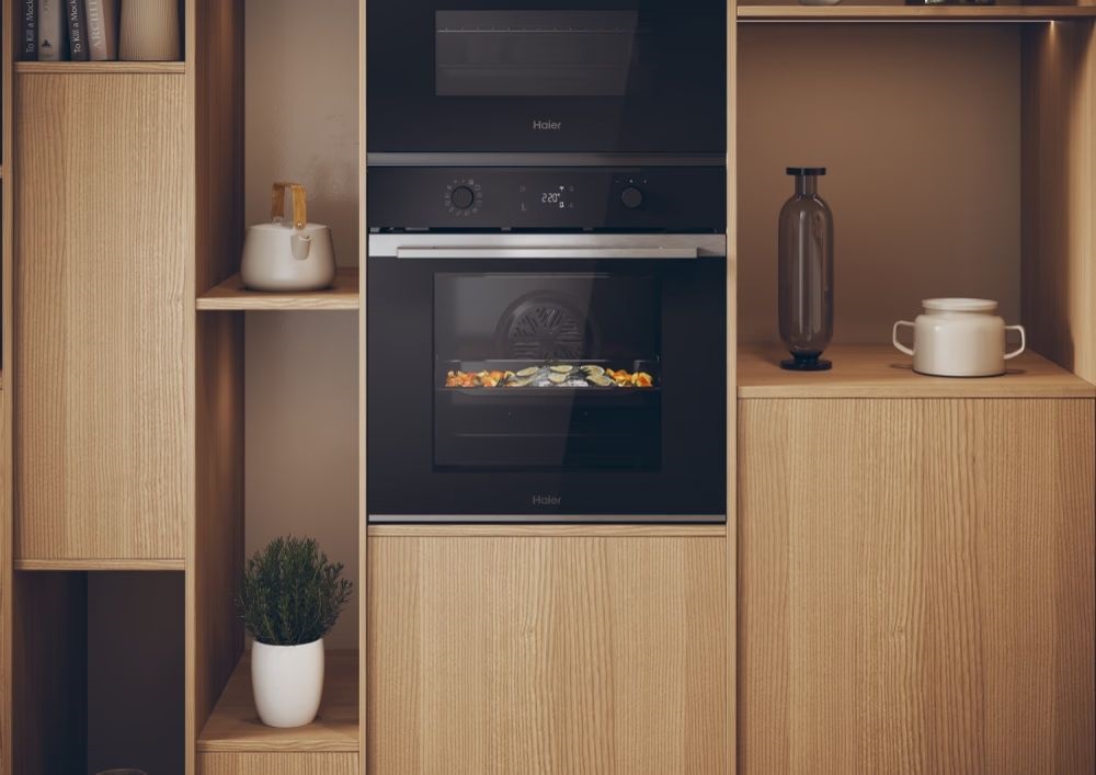 Haier H6 ID25B3LHTX inox, beépíthető, sütőtér: 78L, sütő