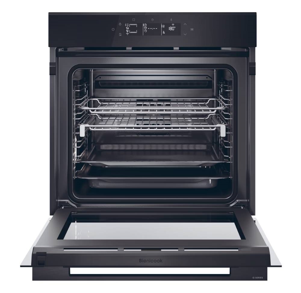 Haier H6 ID46G3HTB fekete, beépíthető, sütőtér: 78L, sütő