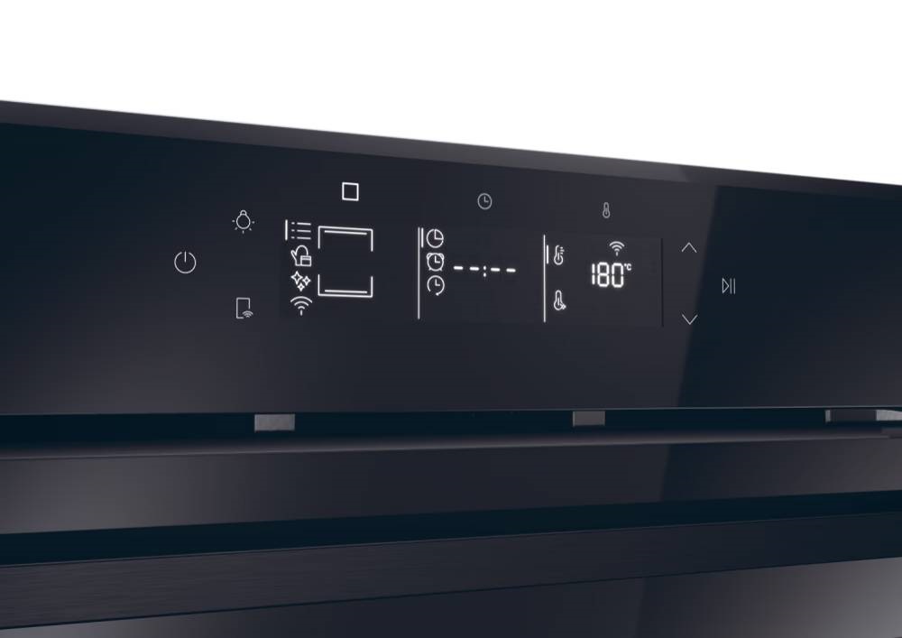 Haier H6 ID46G3HTB fekete, beépíthető, sütőtér: 78L, sütő