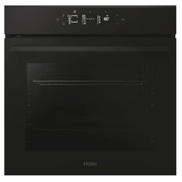 Haier H6 ID46G5YTB fekete, sütőtér:78L,  grill, légkeverés,beépíthető sütő