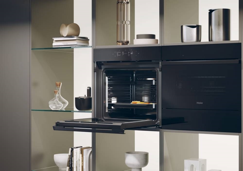 Haier H6 ID66G5YTB fekete, beépíthető, sütőtér: 78L, sütő