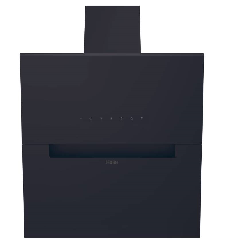 Haier HADG6CBS4BWIFI fekete, szabadonálló, kürtős, méret:60 cm, zajszint:61 dB, páraelszívó