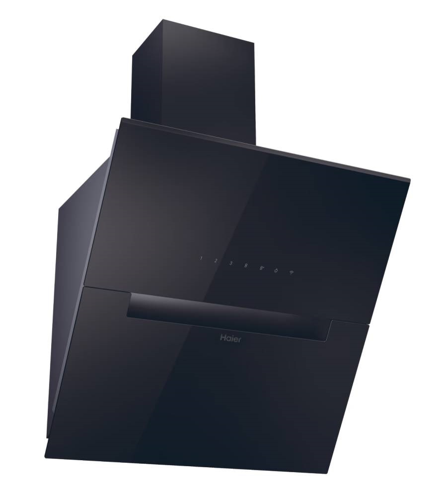 Haier HADG6CBS4BWIFI fekete, szabadonálló, kürtős, méret:60 cm, zajszint:61 dB, páraelszívó
