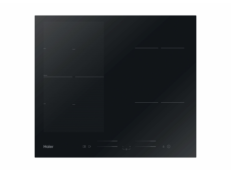 Haier HAFRSJ64MC fekete, beépíthető, indukciós, főzőzóna: 4, beépíthető méret: 56cm, főzőlap