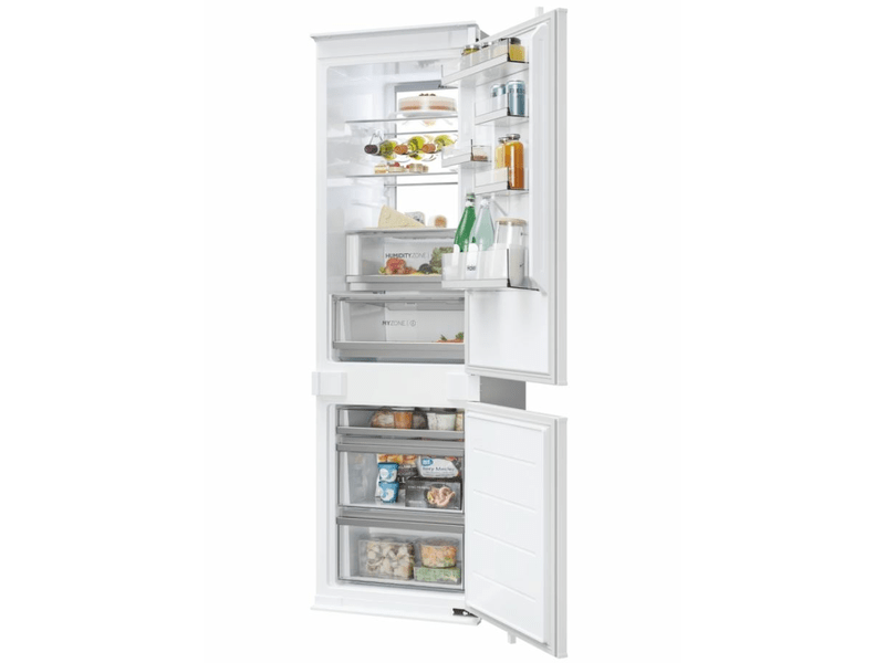 Haier HBW7518C alulfagyasztós, beépíthető, Hűtő:182L, Fagyasztó:86L, No frost hűtőszekrény