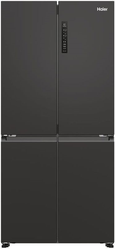 Haier HCR3818ENPT antracit, négyajtós, Hűtő:311L, Fagyasztó:156L, Total No frost hűtőszekrény