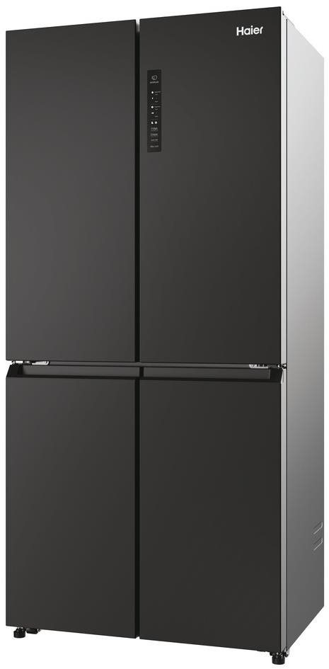 Haier HCR3818ENPT antracit, négyajtós, Hűtő:311L, Fagyasztó:156L, Total No frost hűtőszekrény