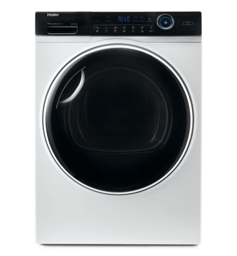 Haier HD100-A2979N-S fehér, 10 kg, hőszivattyús, szárítógép