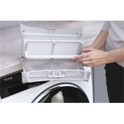 Haier HD100-A2979N-S fehér, 10 kg, hőszivattyús, szárítógép