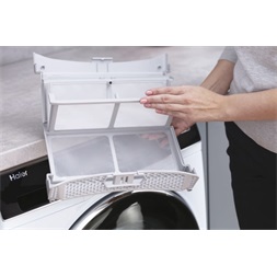 Haier HD100-A2979N-S fehér, 10 kg, hőszivattyús, szárítógép