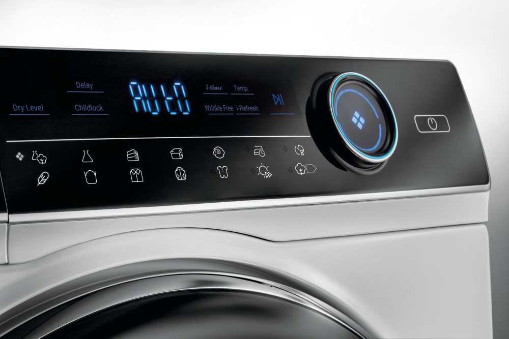 Haier HD100-A2979N-S fehér, 10 kg, hőszivattyús, szárítógép