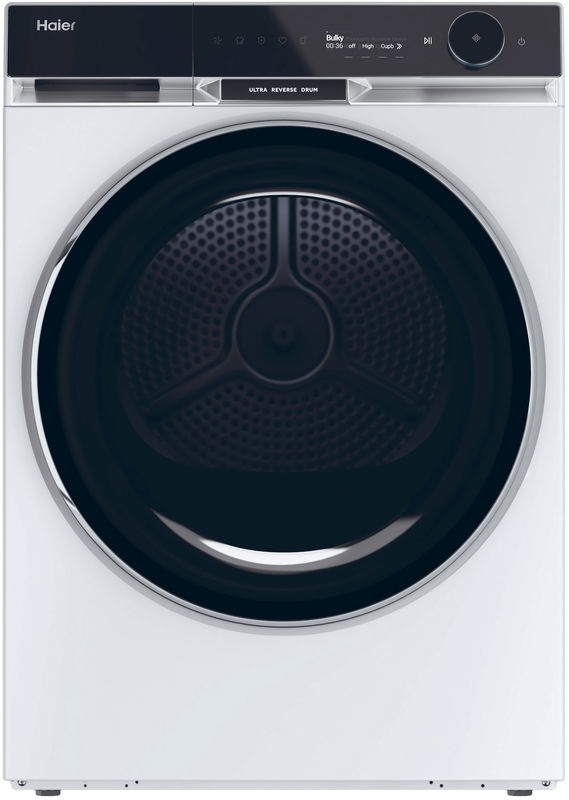 Haier HD100-A3Q397U1-S fehér, 10 kg, hőszivattyús, szárítógép