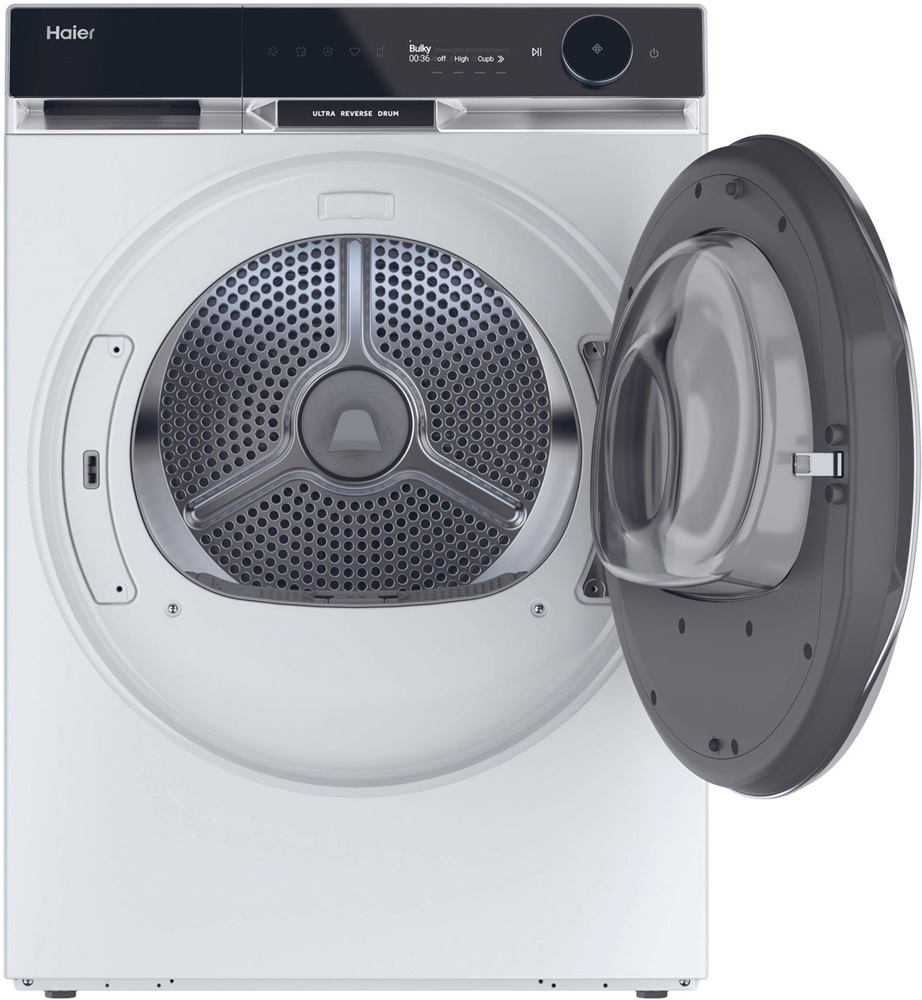 Haier HD100-A3Q397U1-S fehér, 10 kg, hőszivattyús, szárítógép