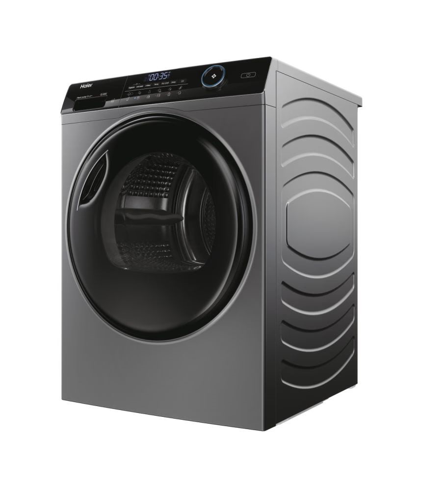 Haier HD80-A3959R-S antracit, 8 kg, hőszivattyús, szárítógép