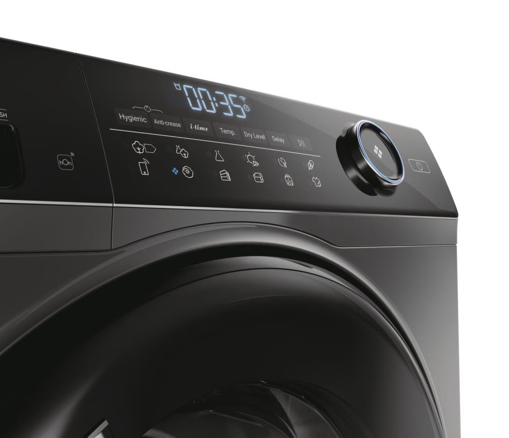 Haier HD80-A3959R-S antracit, 8 kg, hőszivattyús, szárítógép