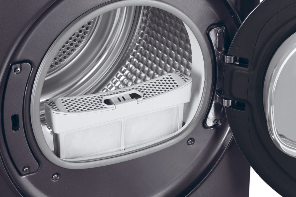 Haier HD80-A3959R-S antracit, 8 kg, hőszivattyús, szárítógép