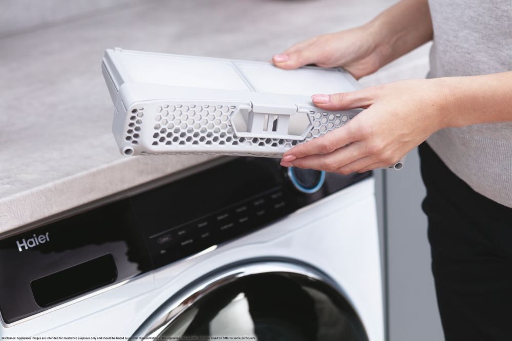 Haier HD90-A3959-S fehér, 9 kg, hőszivattyús, szárítógép
