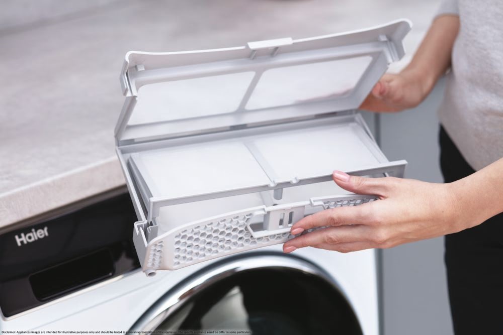 Haier HD90-A3959-S fehér, 9 kg, hőszivattyús, szárítógép