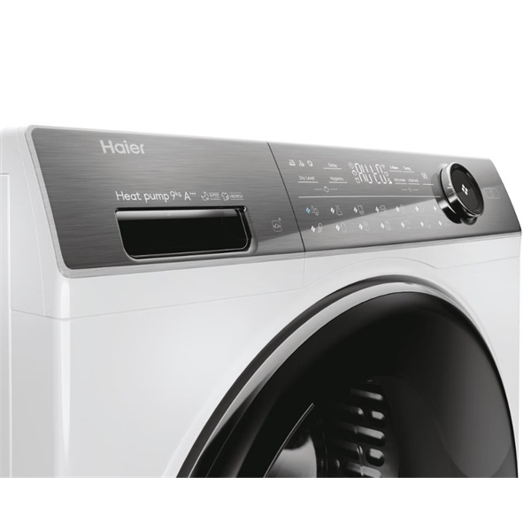 Haier HD90-A3Q979U1-S fehér, 9 kg, hőszivattyús, szárítógép