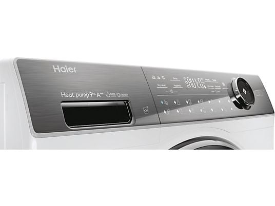 Haier HD90-A3Q979U1-S fehér, 9 kg, hőszivattyús, szárítógép