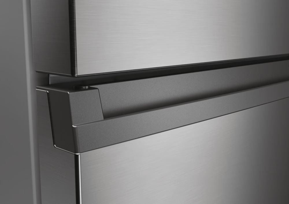 Haier HDPW5618CNPK inox, alulfagyasztós, Hűtő:235L, Fagyasztó:117L, hűtőszekrény