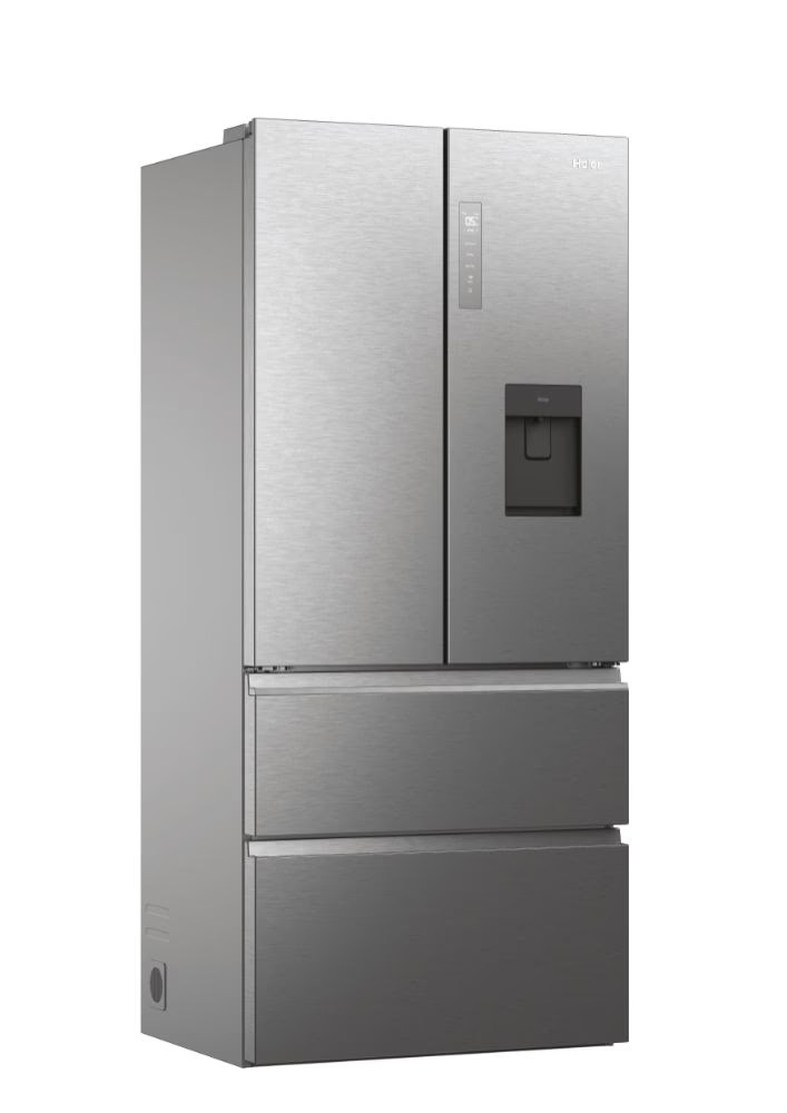 Haier HFW7819EWMP inox, francia ajtós, alulfagyasztós, Hűtő:356L, Fagyasztó:181L, Total No frost hűtőszekrény