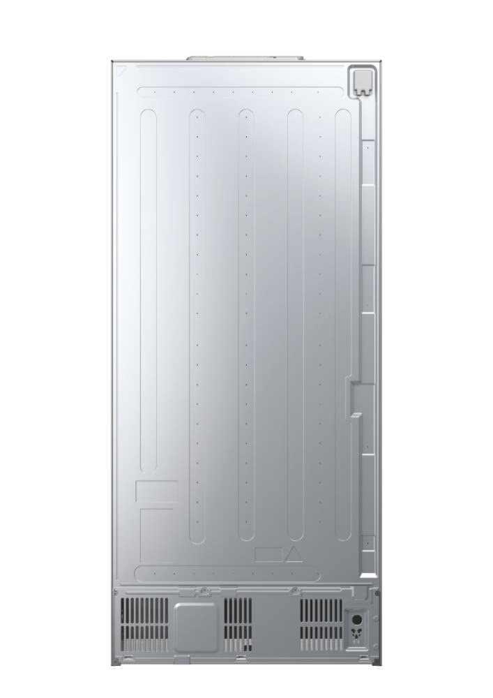 Haier HFW7819EWMP inox, francia ajtós, alulfagyasztós, Hűtő:356L, Fagyasztó:181L, Total No frost hűtőszekrény