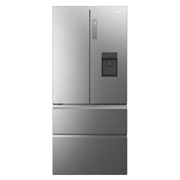 Haier HFW7819EWMP inox, francia ajtós, alulfagyasztós, Hűtő:356L, Fagyasztó:181L, Total No frost hűtőszekrény