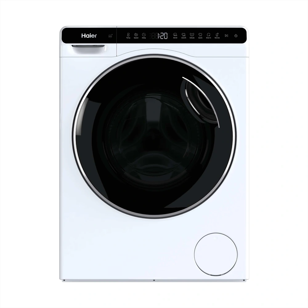 Haier HW50-BP12307U1-S fehér, elöltöltős, max.: 1200 ford, 5kg, mosógép
