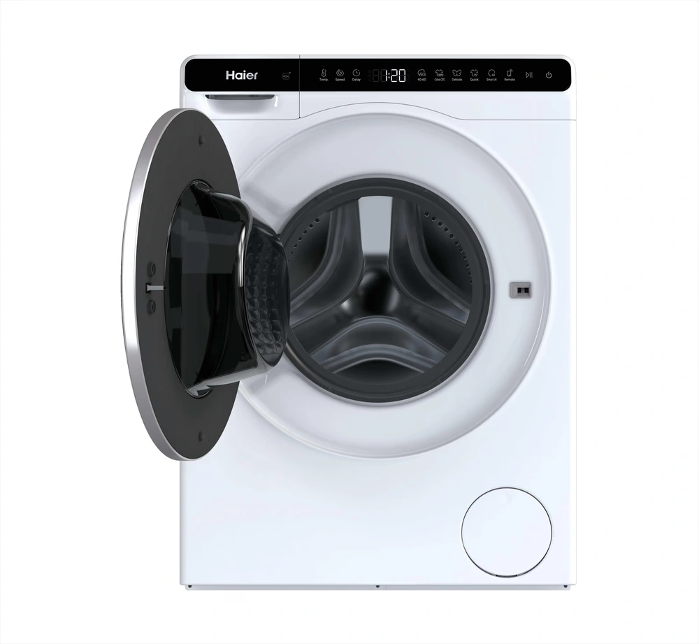 Haier HW50-BP12307U1-S fehér, elöltöltős, max.: 1200 ford, 5kg, mosógép