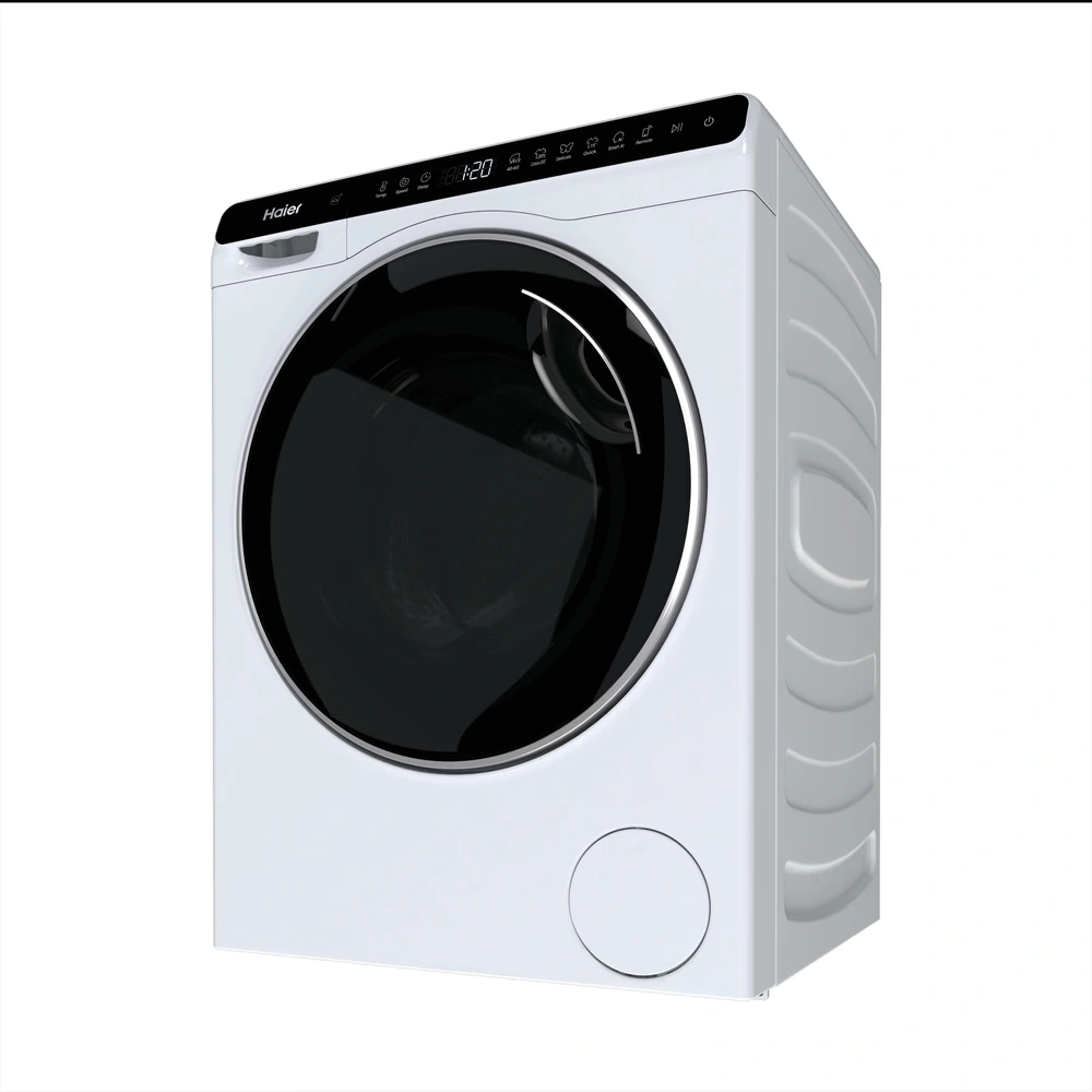Haier HW50-BP12307U1-S fehér, elöltöltős, max.: 1200 ford, 5kg, mosógép