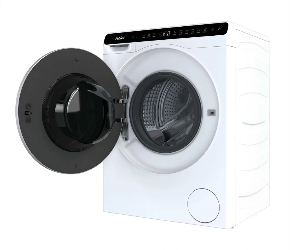 Haier HW50-BP12307U1-S fehér, elöltöltős, max.: 1200 ford, 5kg, mosógép